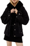 Liu Jo Утепленная джинсовая куртка с карманами и поясом ( цвет), артикул UF1070D4622 | Фото 3