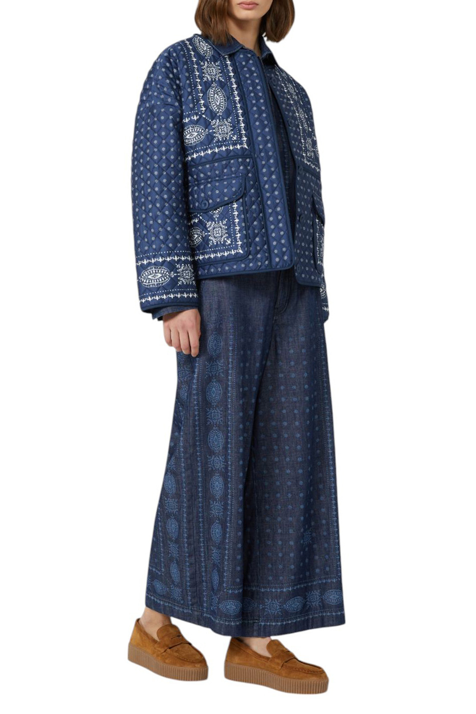 Женский Weekend Max Mara Джинсы MICRON из хлопка (цвет ), артикул 2525186011 | Фото 2