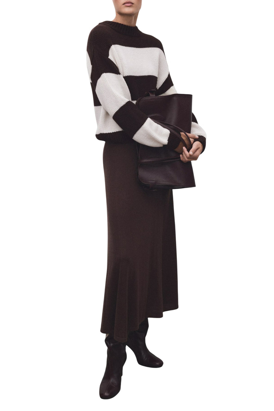 Женский Mango Джемпер BOSQUE в полоску (цвет ), артикул 17009139 | Фото 2