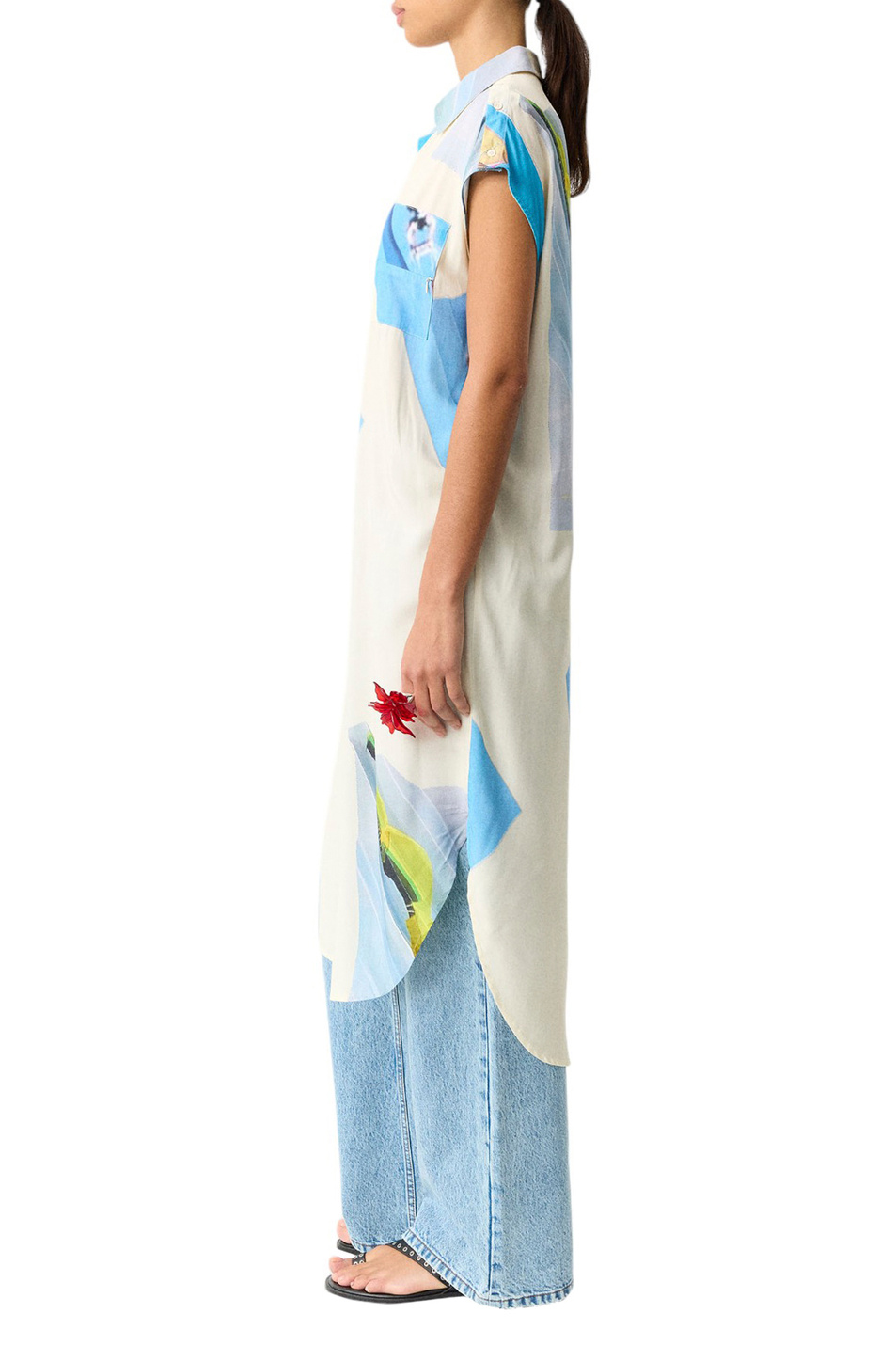 Женский Parfois Платье-рубашка с принтом (цвет ), артикул 219124 | Фото 4
