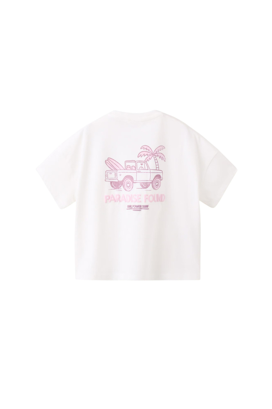 Девочкам Mango Kids Футболка FURGO из хлопка (цвет ), артикул 27007943 | Фото 2