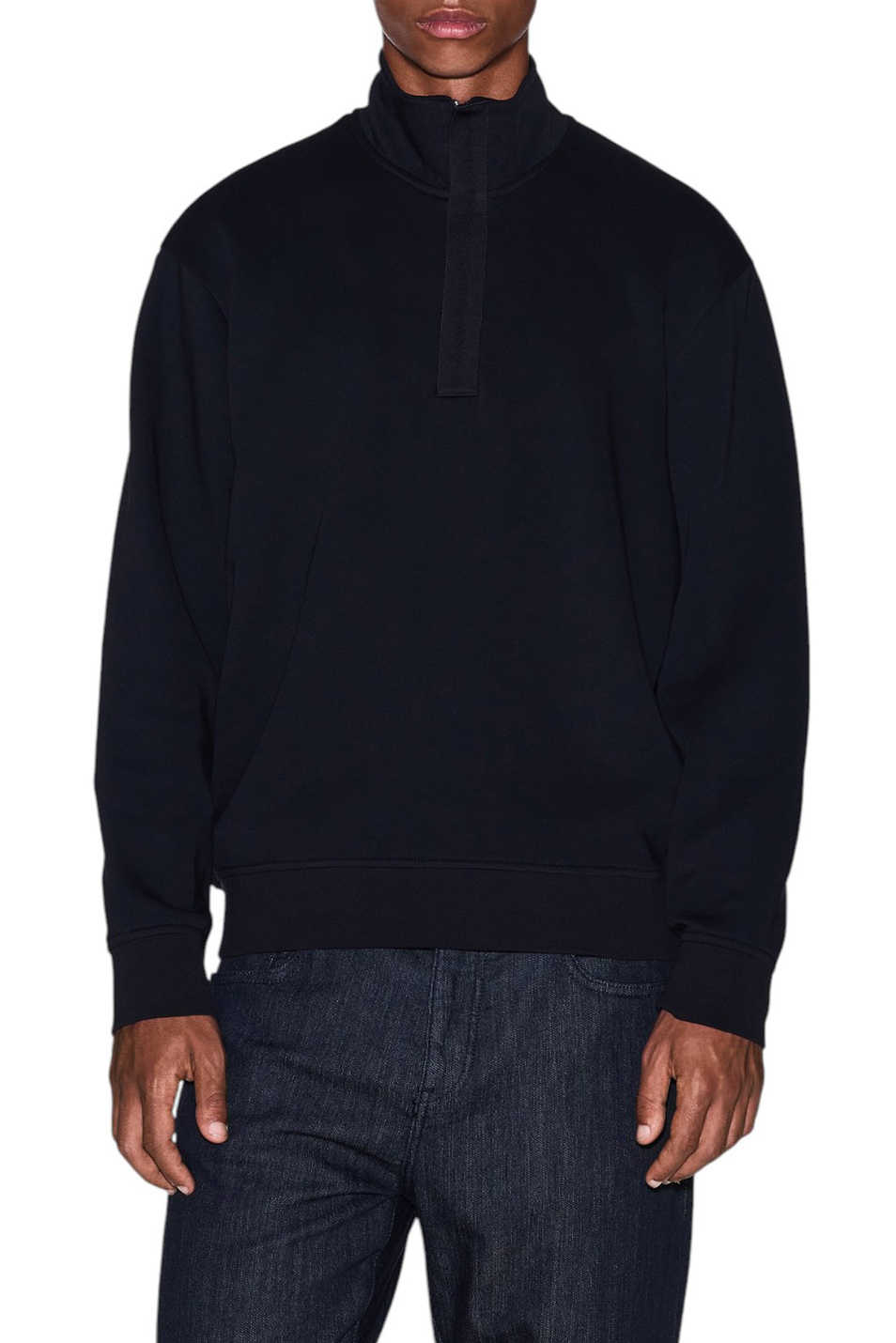 Мужской Armani Exchange Толстовка из смесового хлопка (цвет ), артикул XM001295-AF10818 | Фото 3