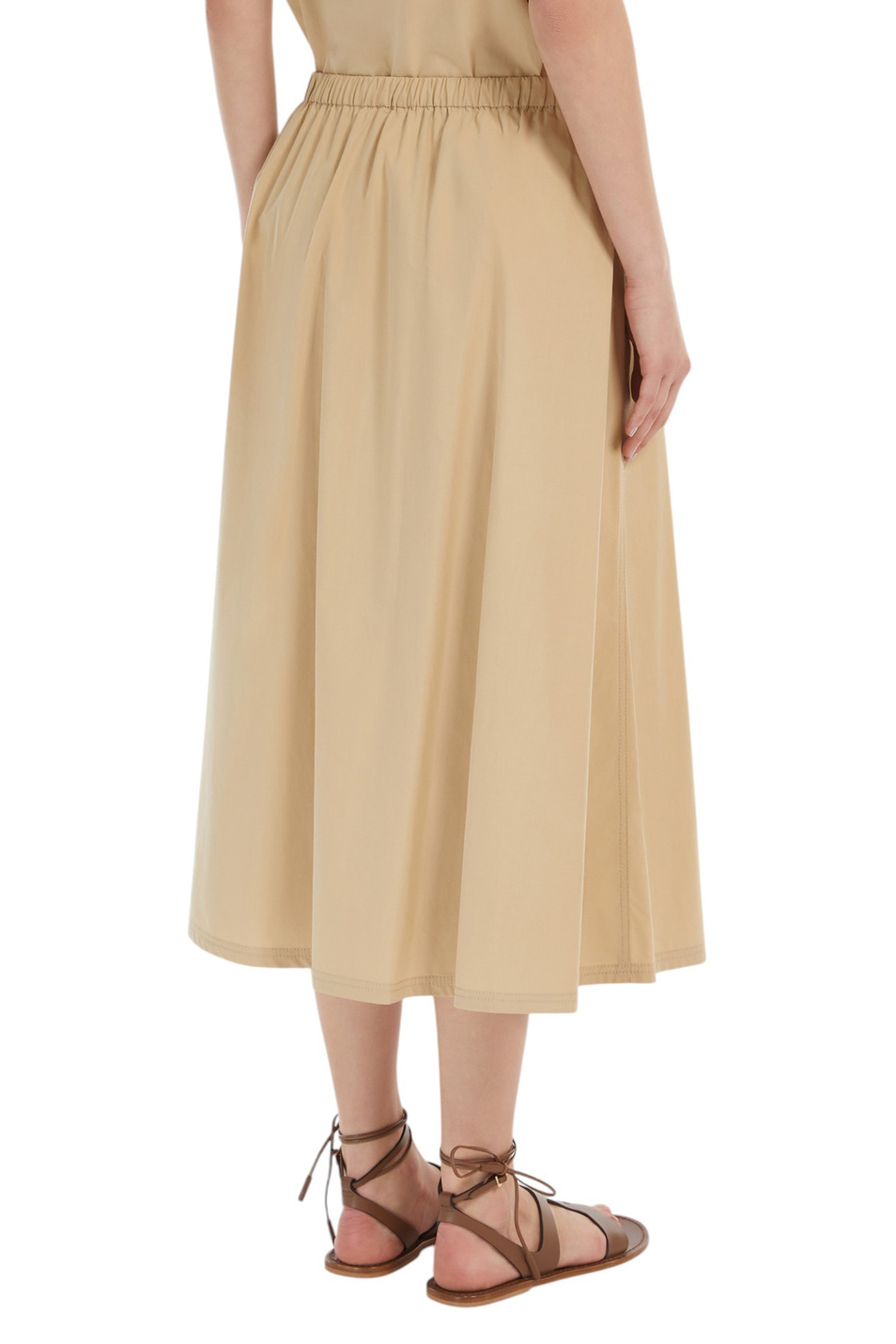Женский Weekend Max Mara Юбка FOLK из хлопка (цвет ), артикул 2515101032 | Фото 4