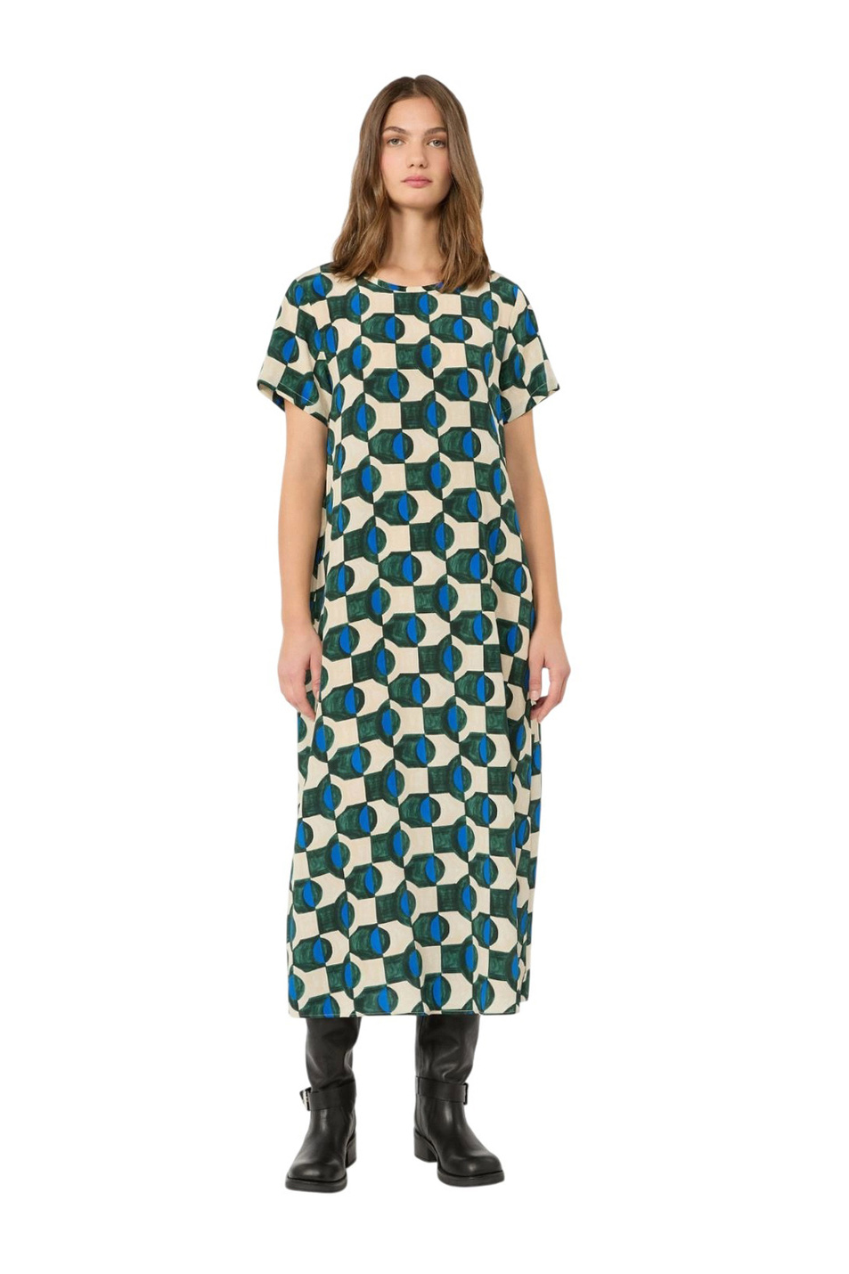 Женский Weekend Max Mara Платье VINCI из шелка (цвет ), артикул 2625226041 | Фото 3