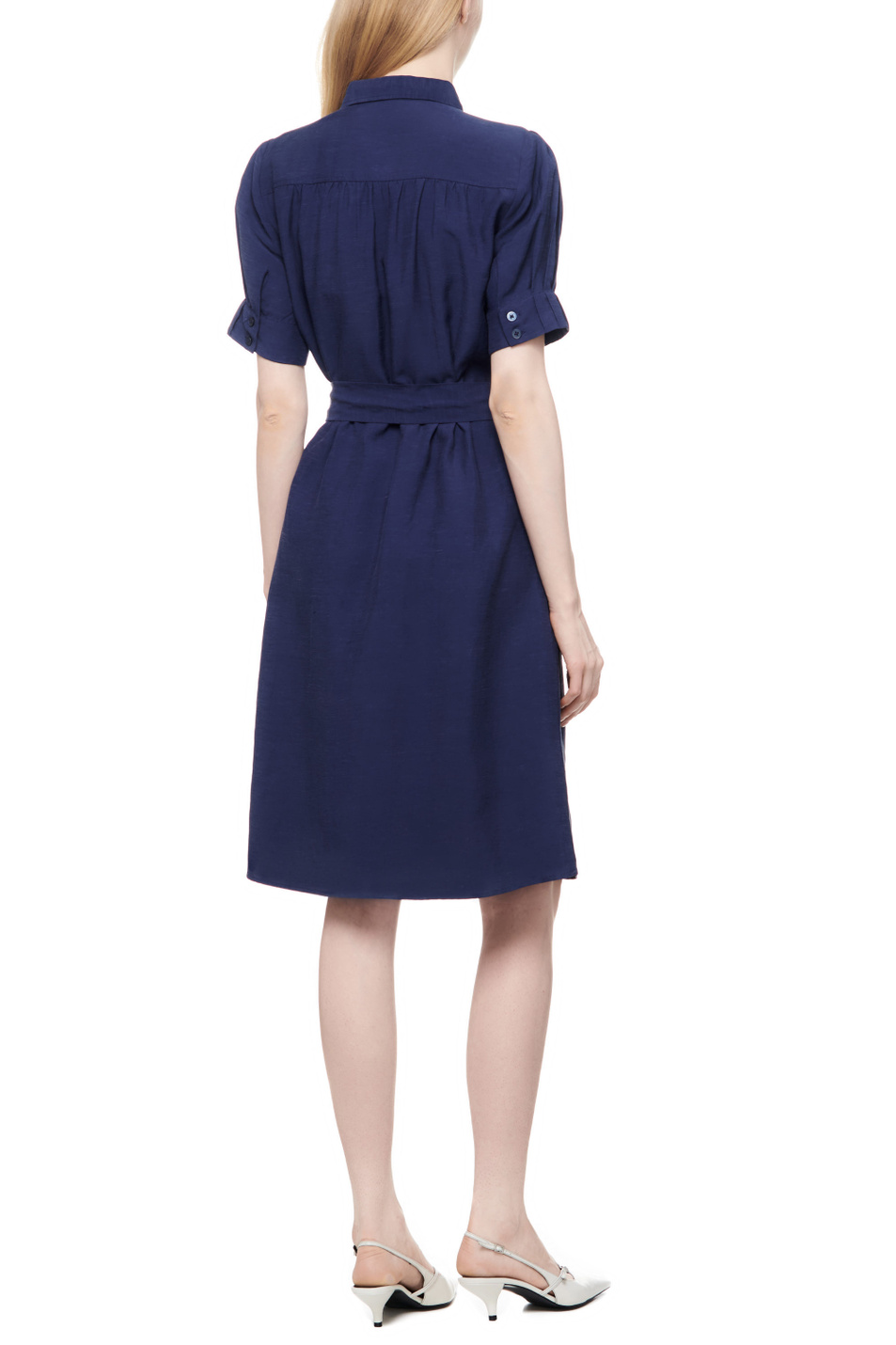 Женский Gerry Weber Платье-рубашка с поясом (цвет ), артикул 380038-31518 | Фото 4