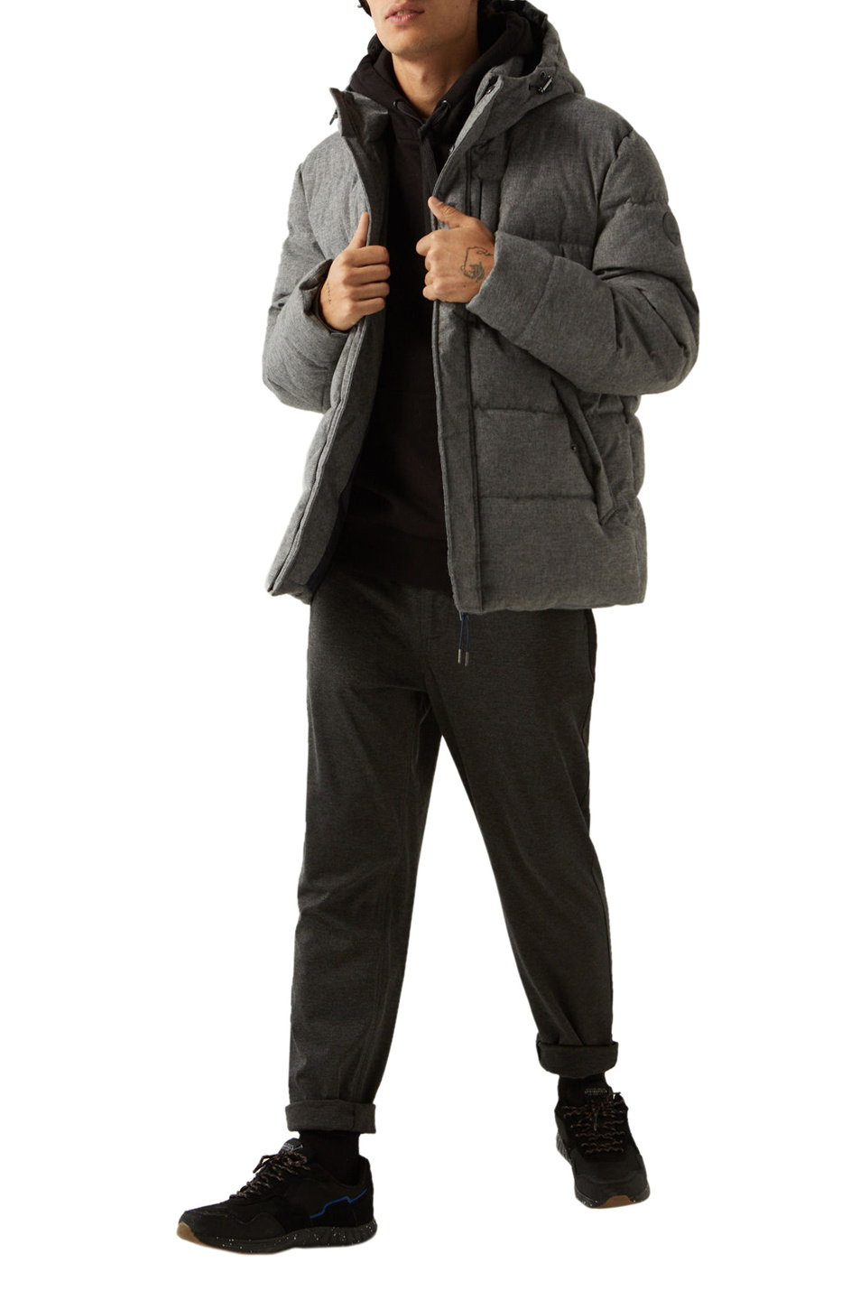 Мужской Springfield Утепленная куртка с капюшоном (цвет ), артикул 0952064 | Фото 2