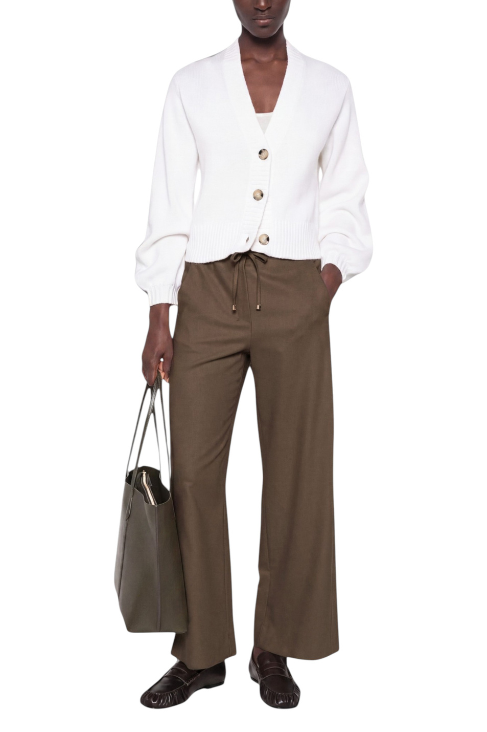 Женский Max Mara Брюки FLORIA из шерсти (цвет ), артикул 2629136053 | Фото 3