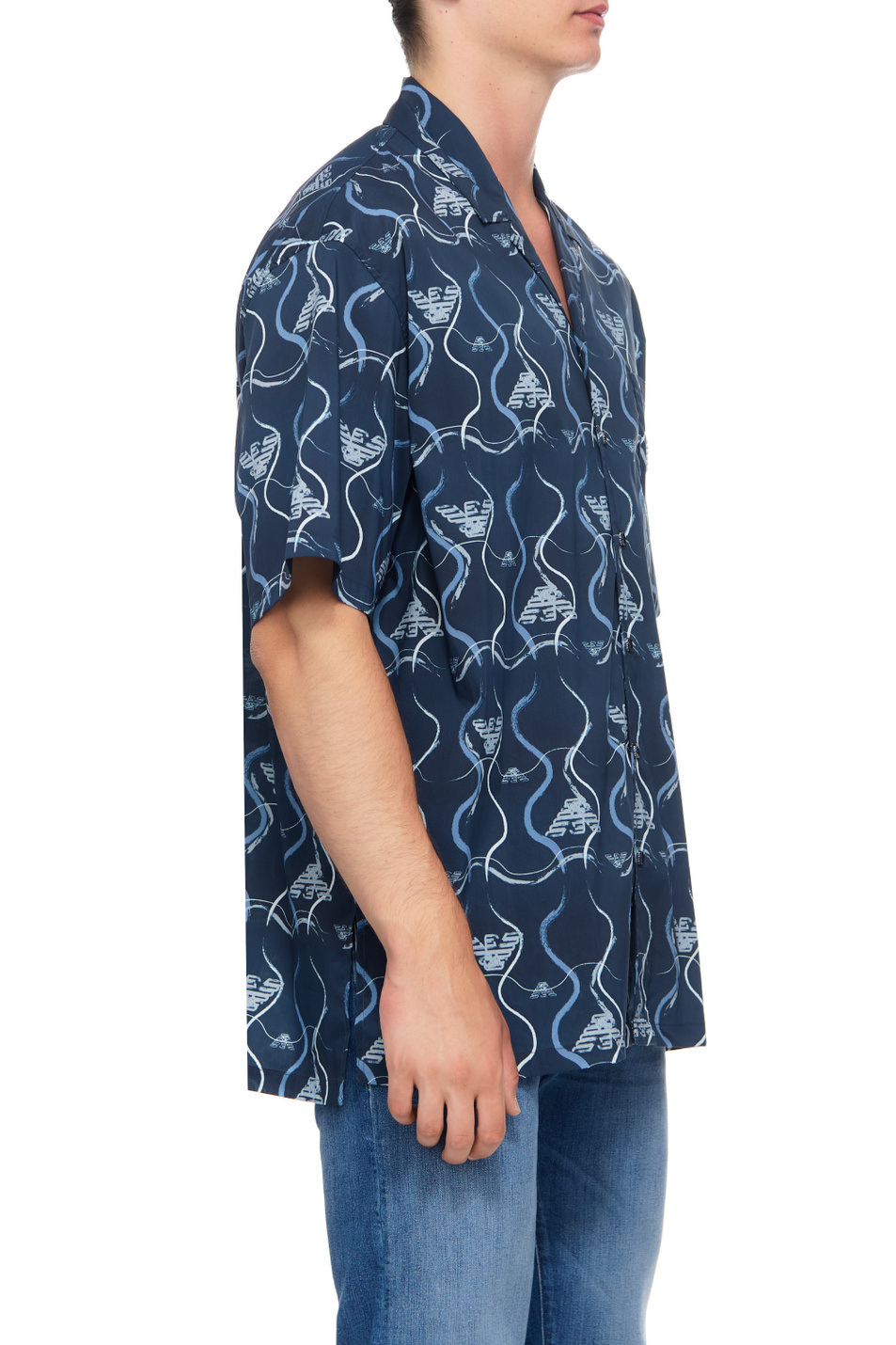 Мужской Emporio Armani Рубашка с принтом (цвет ), артикул 211846-3R466 | Фото 3