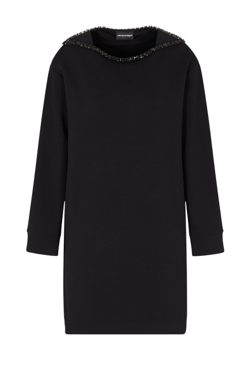 Женский Emporio Armani Платье с отделкой стразами (цвет ), артикул EW002796-AF10002 | Фото 1