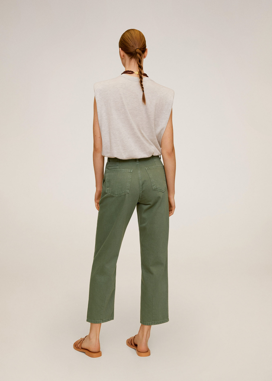 Женский Mango Джинсы CHINO (цвет ), артикул 67035915 | Фото 4