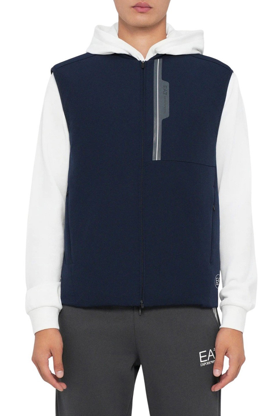 Мужской EA7 Жилет с логотипом (цвет ), артикул 7M000878-AF13137 | Фото 4