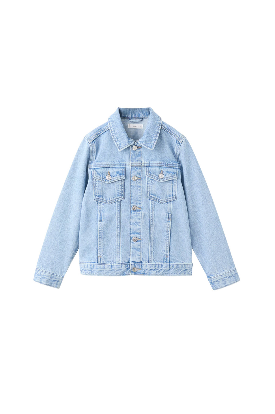 Мальчикам Mango Kids Куртка джинсовая JOHN (цвет ), артикул 27084403 | Фото 1