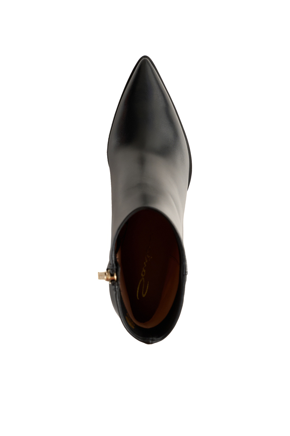 Ботильоны ESTEL из натуральной кожи|Основной цвет:Черный Женский Santoni Ботильоны ESTEL из натуральной кожи (цвет ), артикул WTEZ71231PC4NVGBN01 | Фото 4