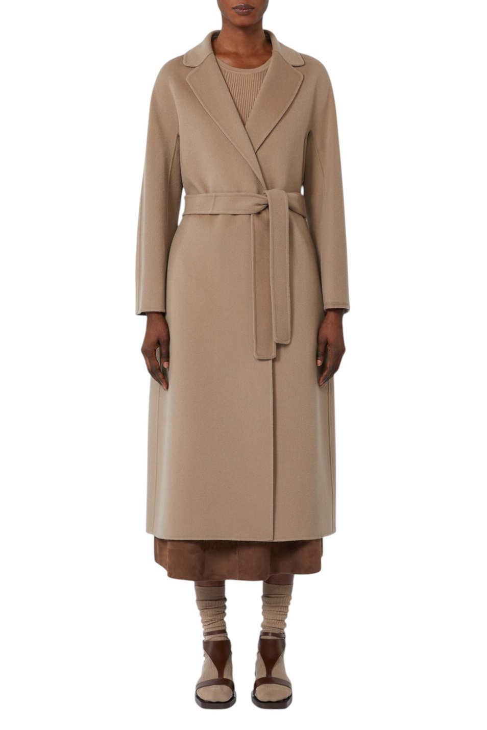 Женский Max Mara Пальто ESTURIA из шерсти (цвет ), артикул 2529016081 | Фото 3