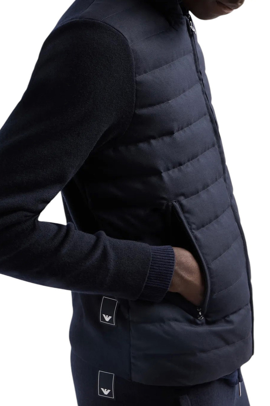Мужской Emporio Armani Куртка из смесовой шерсти (цвет ), артикул EM000128-AF10458 | Фото 5