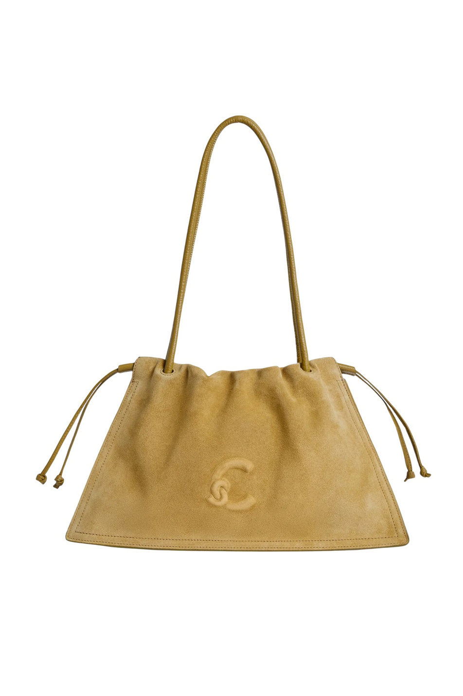 Сумка DULSE из натуральной замши|Основной цвет:Бежевый Женский Coccinelle Сумка DULSE из натуральной замши (цвет ), артикул E1SS6130101 | Фото 1