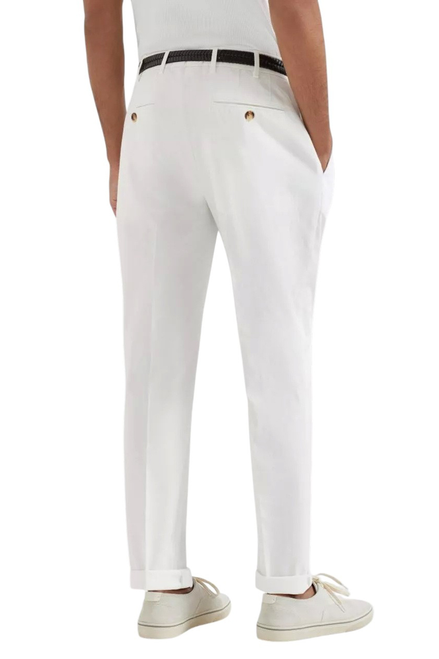 Мужской Brunello Cucinelli Брюки из эластичного хлопка (цвет ), артикул M289LI1770 | Фото 4