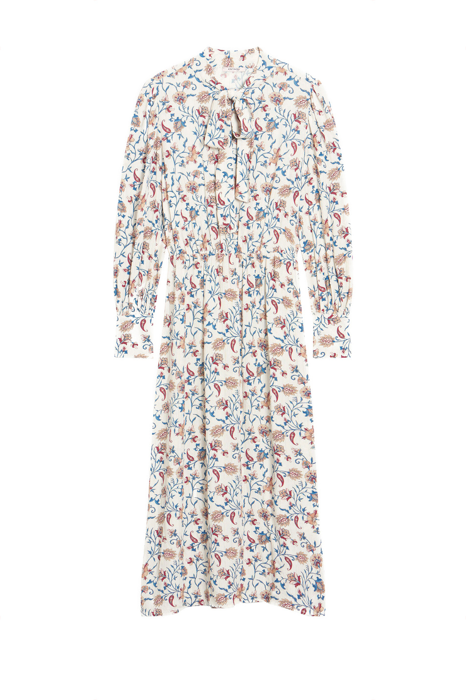 Orsay Платье с принтом и декоративным бантом (цвет ), артикул 471606 | Фото 1