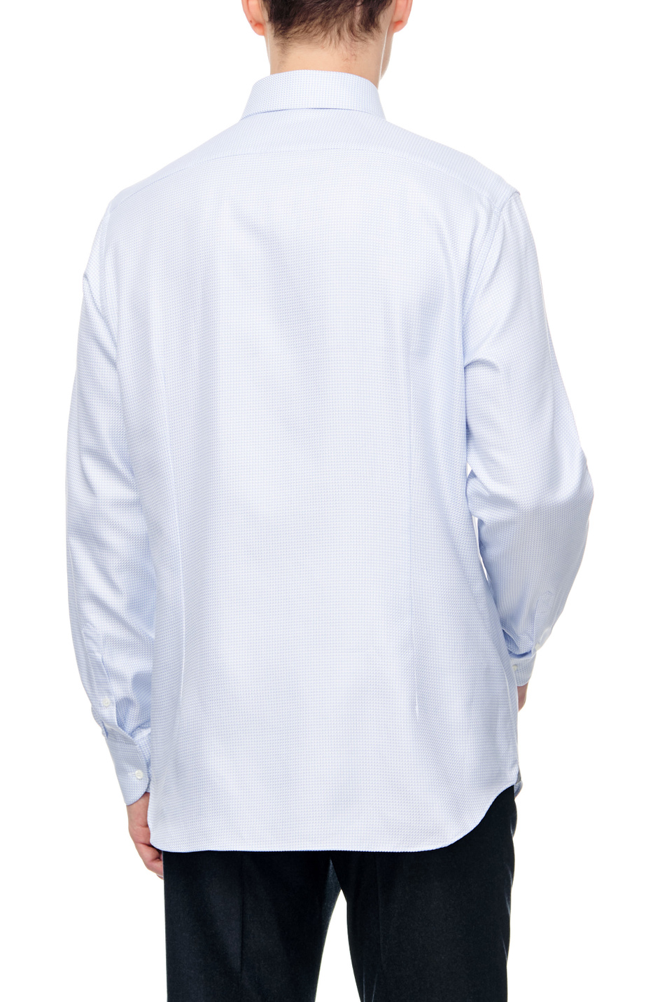 Мужской Corneliani Рубашка из натурального хлопка (цвет ), артикул 90P100-2811247 | Фото 4