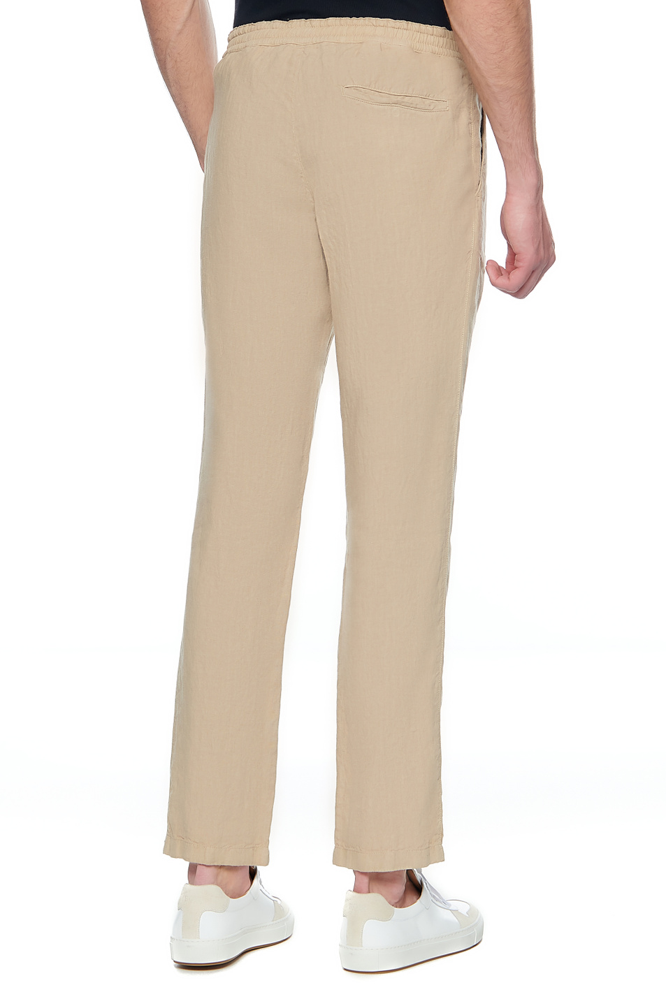 Мужской Zegna Льняные брюки с кулиской на поясе (цвет ), артикул VU160-ZZ393-N05 | Фото 4