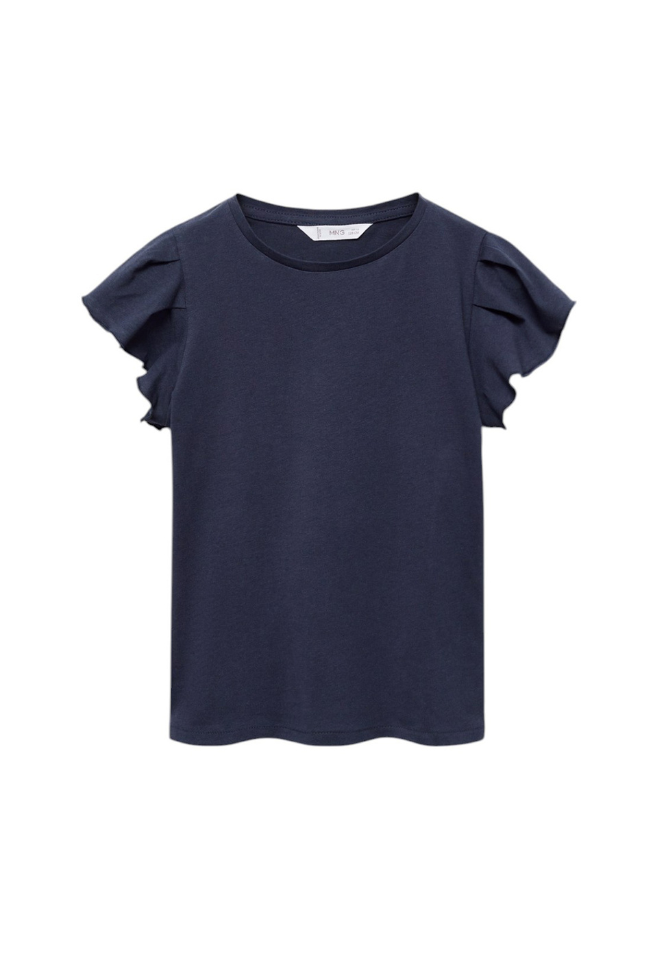 Девочкам Mango Kids Футболка SOFT из хлопка (цвет ), артикул 87044800 | Фото 1