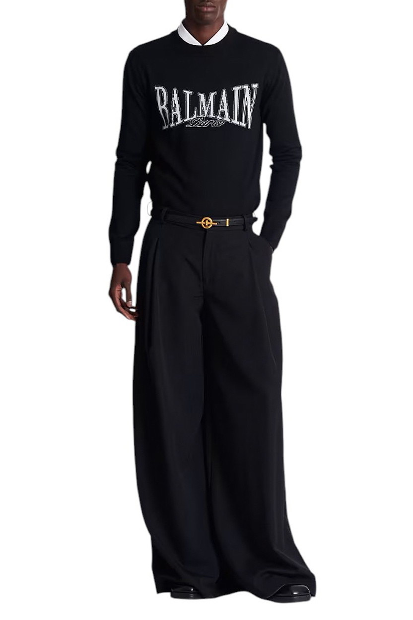 Мужской Balmain Джемпер из шерсти (цвет ), артикул FH0KD000KJ26 | Фото 2