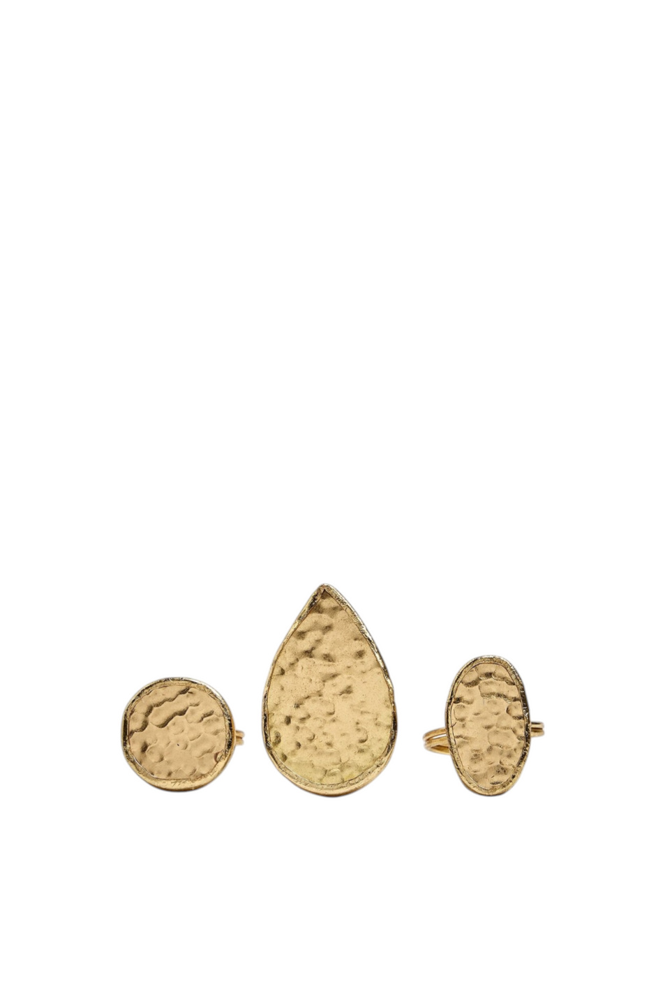 Женский Parfois Кольцо в комплекте из 3 шт (цвет ), артикул 246366 | Фото 1