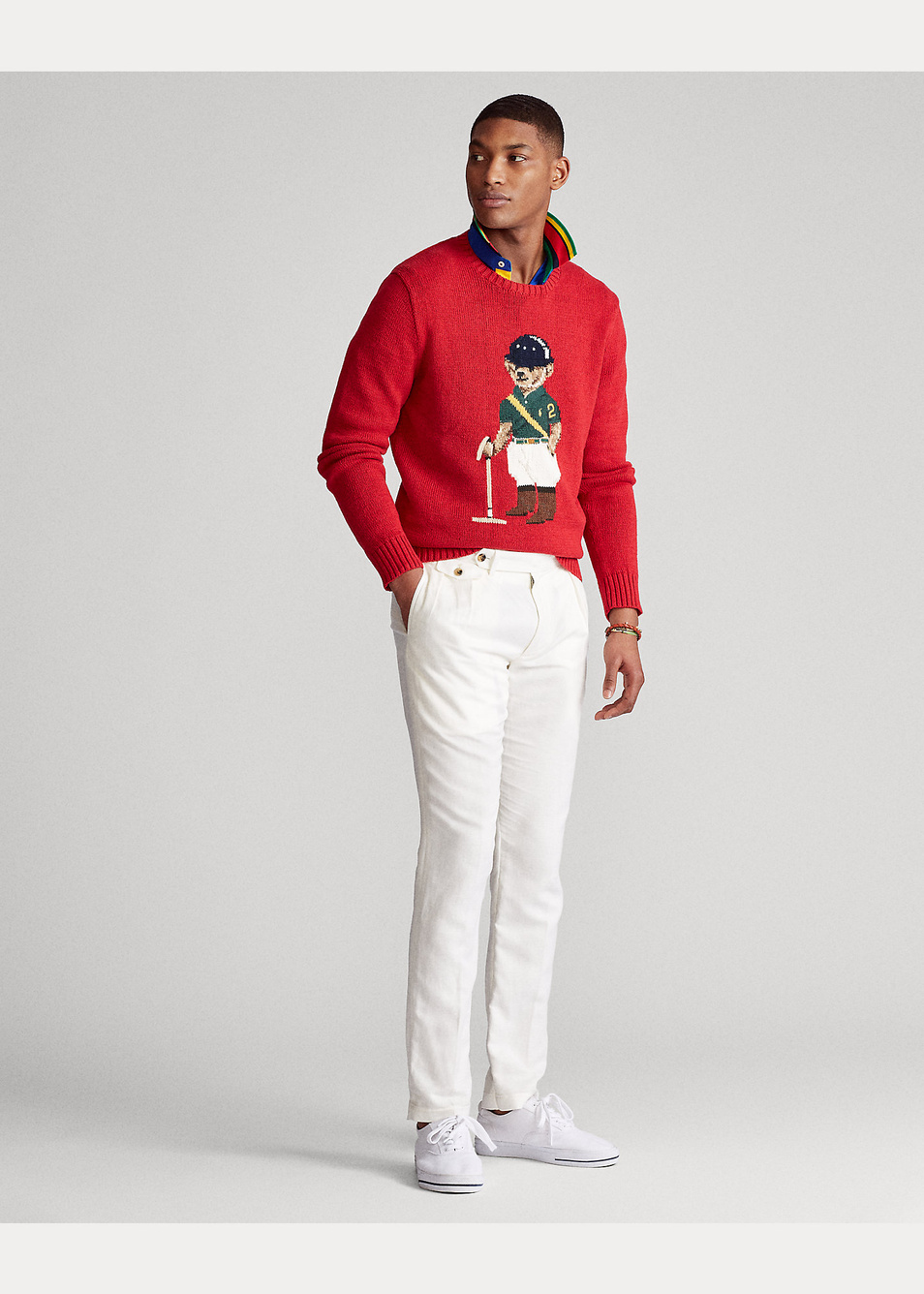 Мужской Polo Ralph Lauren Свитер Riding Bear (цвет ), артикул 710798335001 | Фото 2