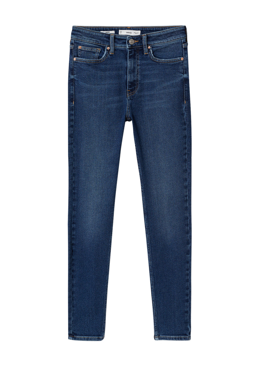 Облегающие джинсы SOHO с высокой посадкой|Основной цвет:Синий|Артикул:37045912 | Фото 1