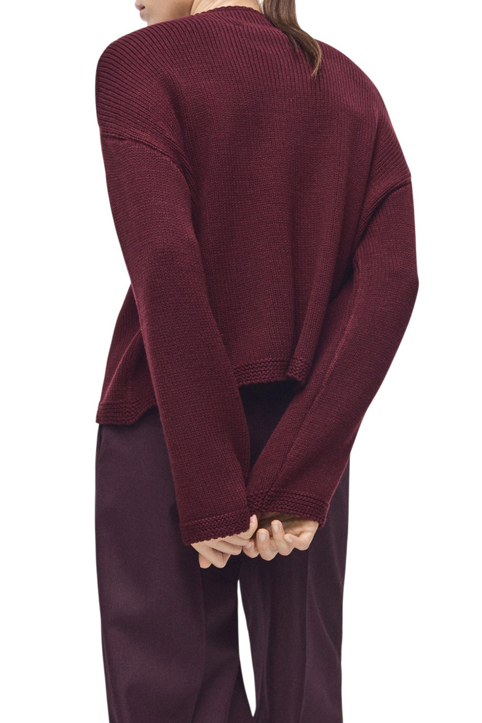 Женский Mango Свитер SLICE однотонный (цвет ), артикул 27011316 | Фото 4