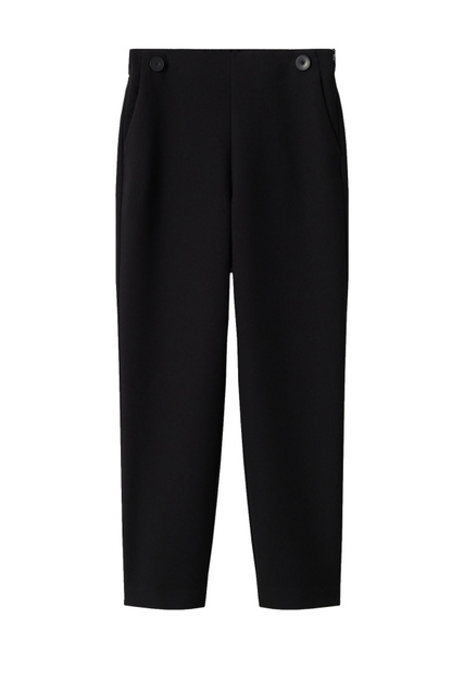 Укороченные брюки DORITO|Основной цвет:Черный|Артикул:27085764 | Фото 1