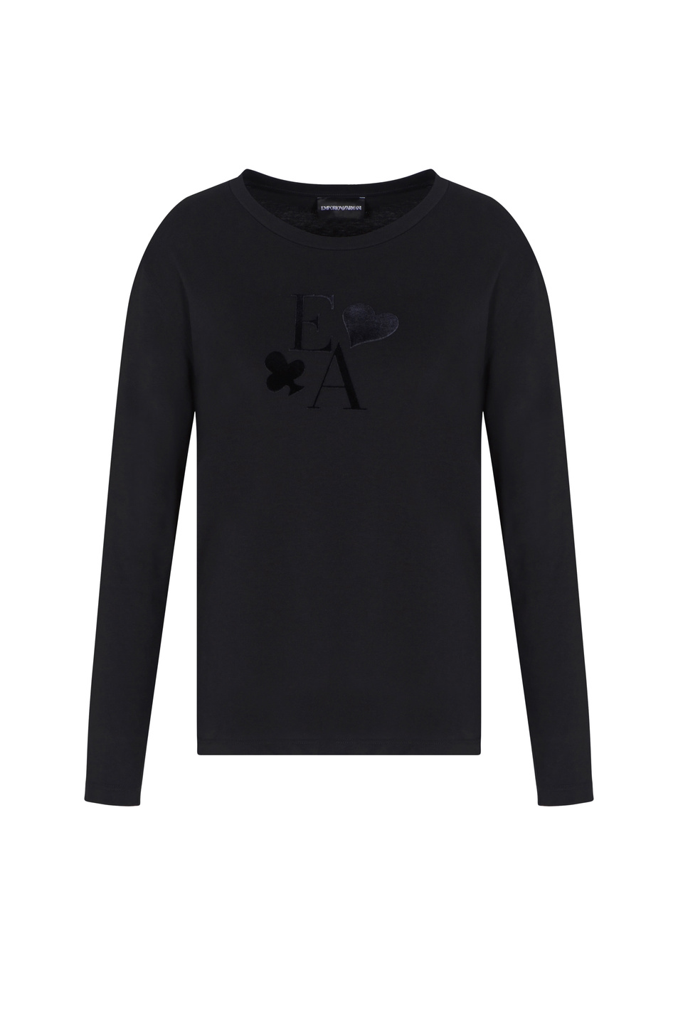Женский Emporio Armani Лонгслив из хлопка (цвет ), артикул EW002838-AF12597 | Фото 1