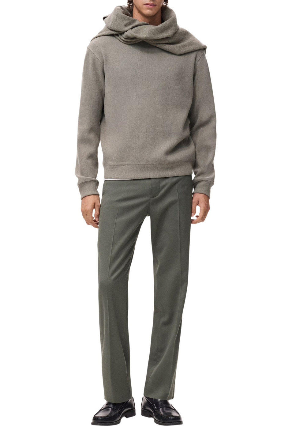 Мужской Mango Man Свитшот BESALU прямого кроя (цвет ), артикул 17007902 | Фото 2