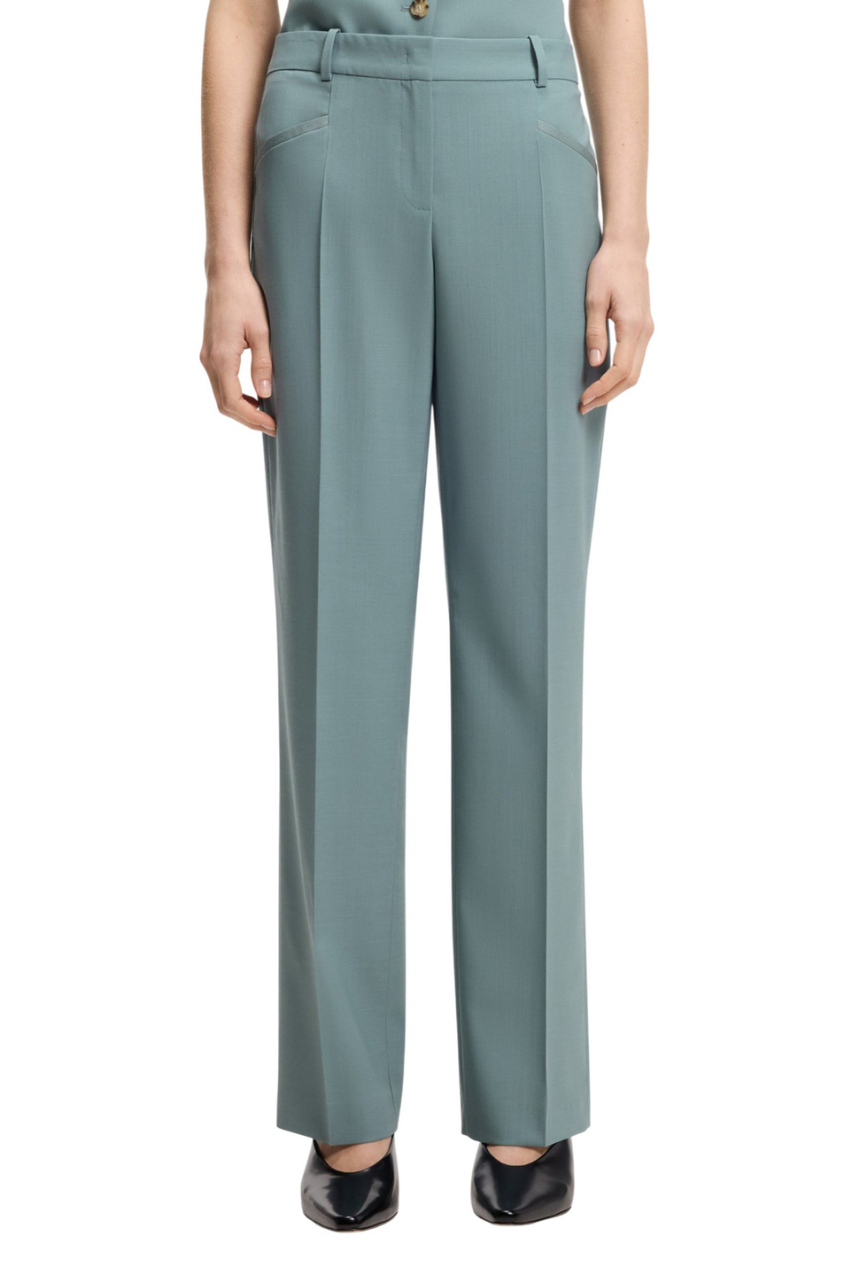 Женский BOSS Брюки Tilda из шерсти (цвет ), артикул 50546613 | Фото 3