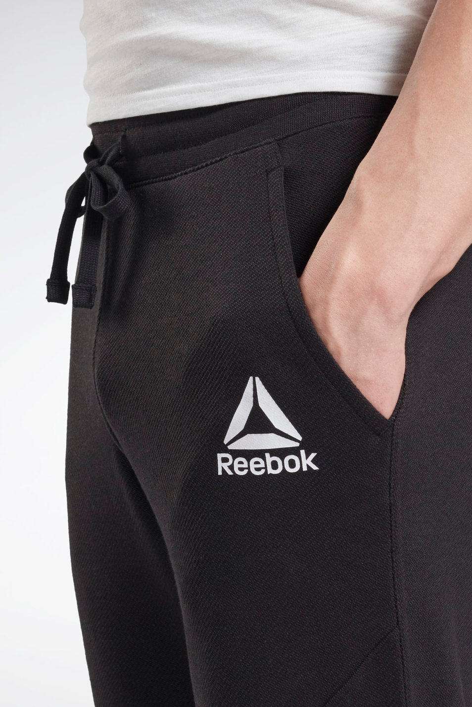 Мужской Reebok Брюки спортивные UFC FG Fight Week (цвет ), артикул FT8105 | Фото 4