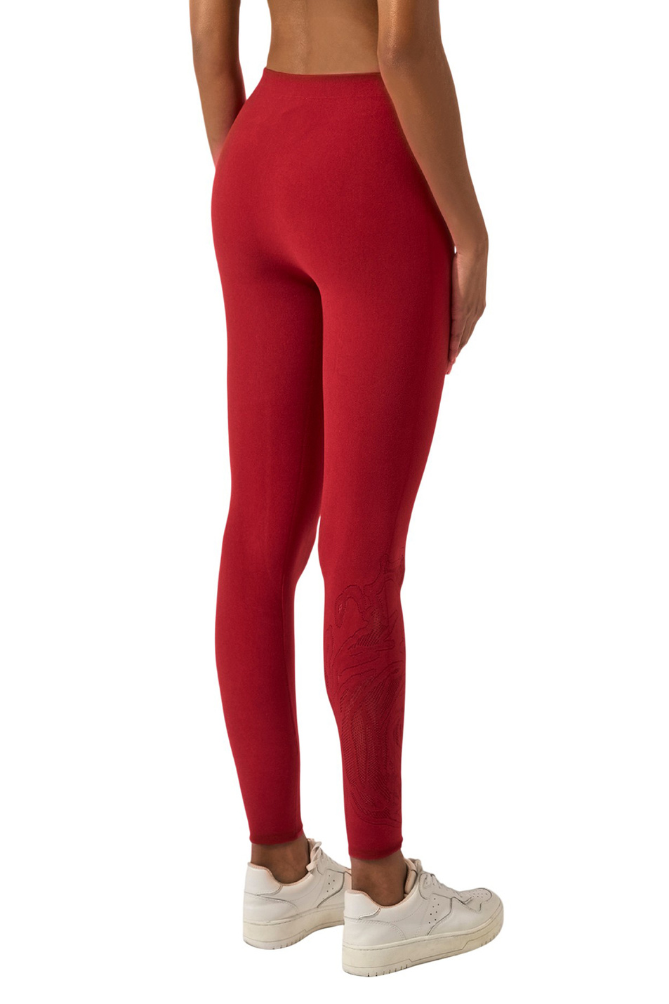 Женский Wolford Легинсы Rose Net (цвет ), артикул 19486 | Фото 4