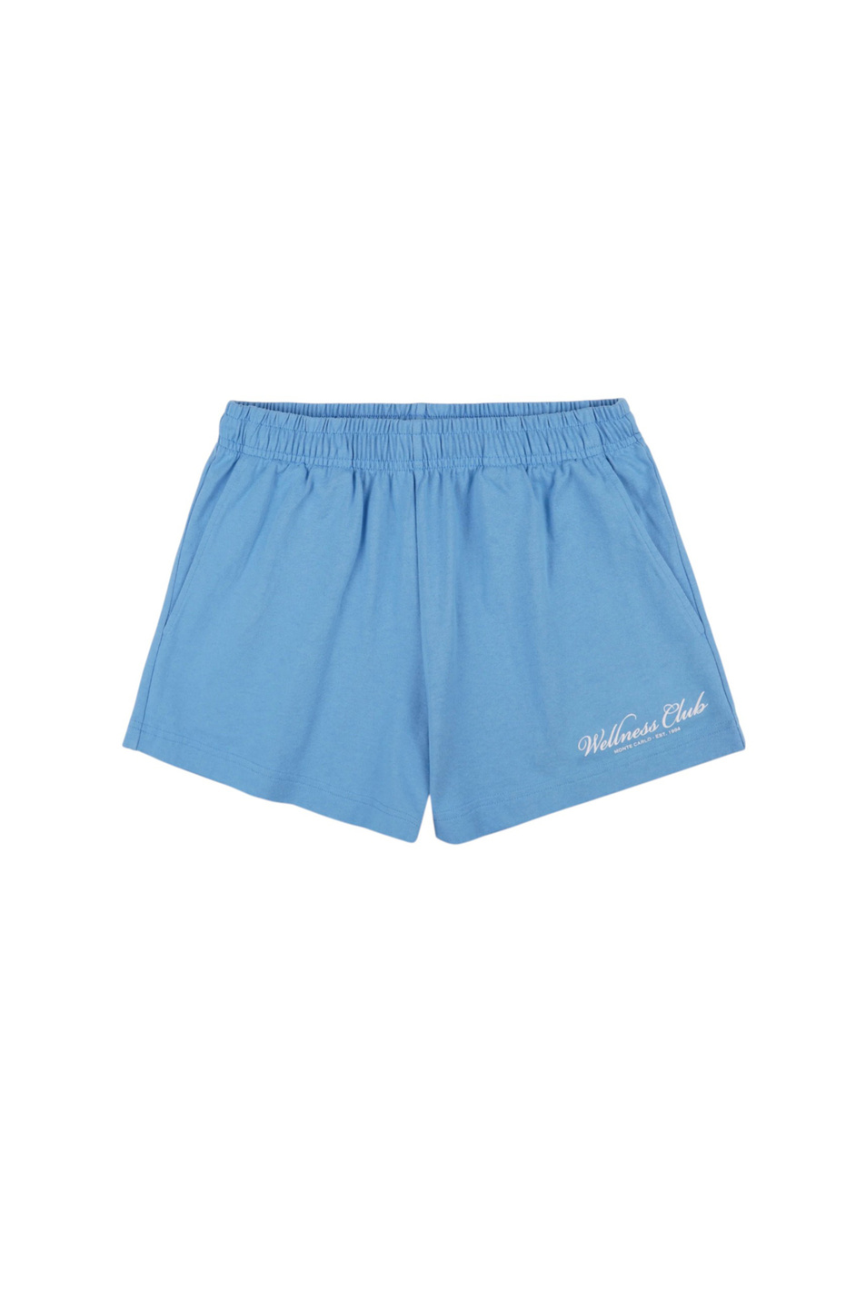 Женский Sporty & Rich Шорты Wellness Club с логотипом (цвет ), артикул SH037620081BL24 | Фото 1