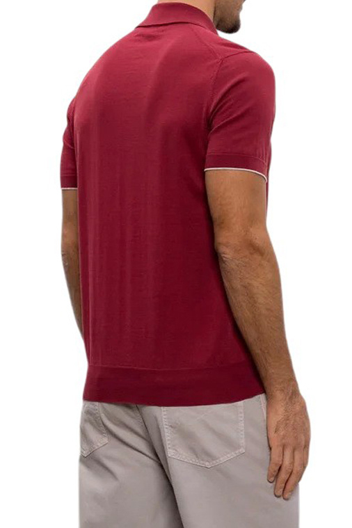 Мужской Brunello Cucinelli Поло из хлопка (цвет ), артикул M29800125 | Фото 5