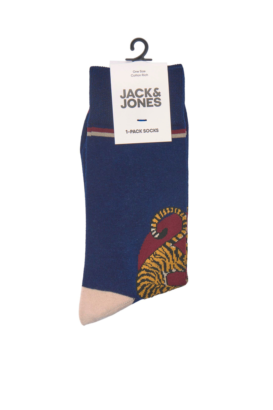 Мужской Jack & Jones Носки с принтом "TIGER" (цвет ), артикул 12204849 | Фото 2
