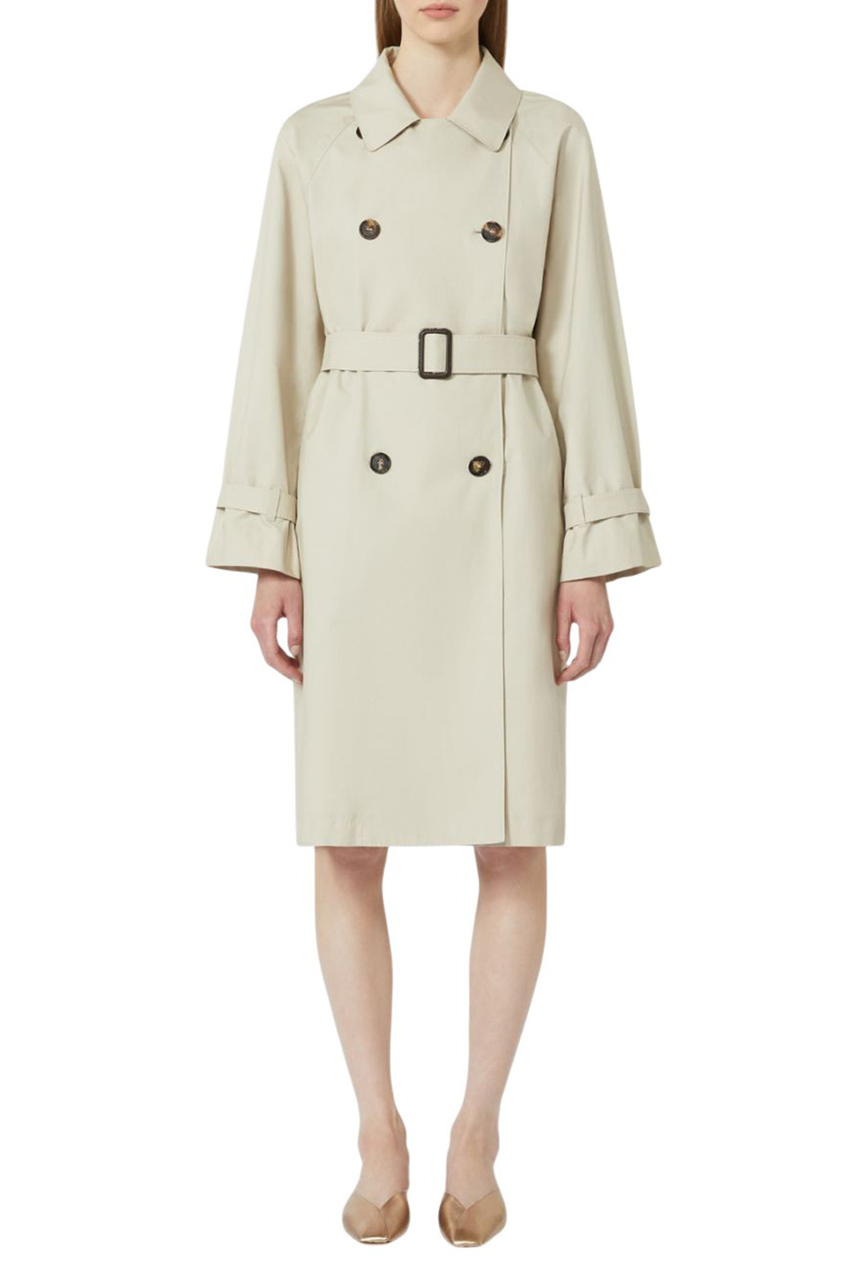 Женский Max Mara Тренч CTRENCH из водоотталкивающей ткани (цвет ), артикул 2619021024 | Фото 3