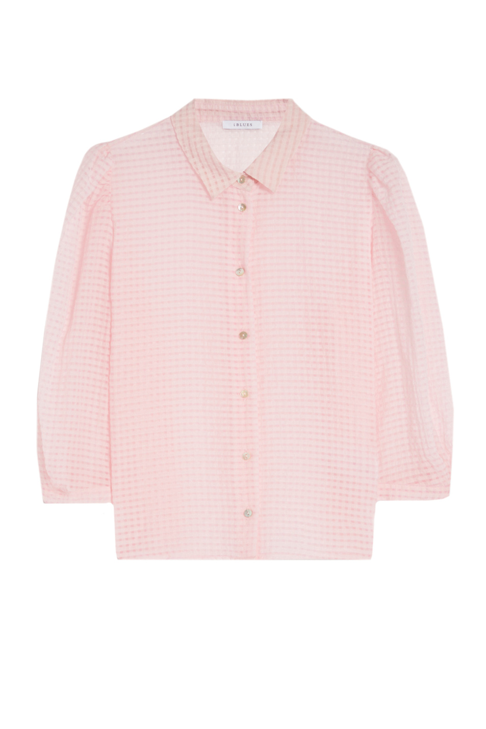 iBLUES Рубашка прямого кроя CAMOZZA из жаккардовой ткани (цвет ), артикул 71111122 | Фото 1