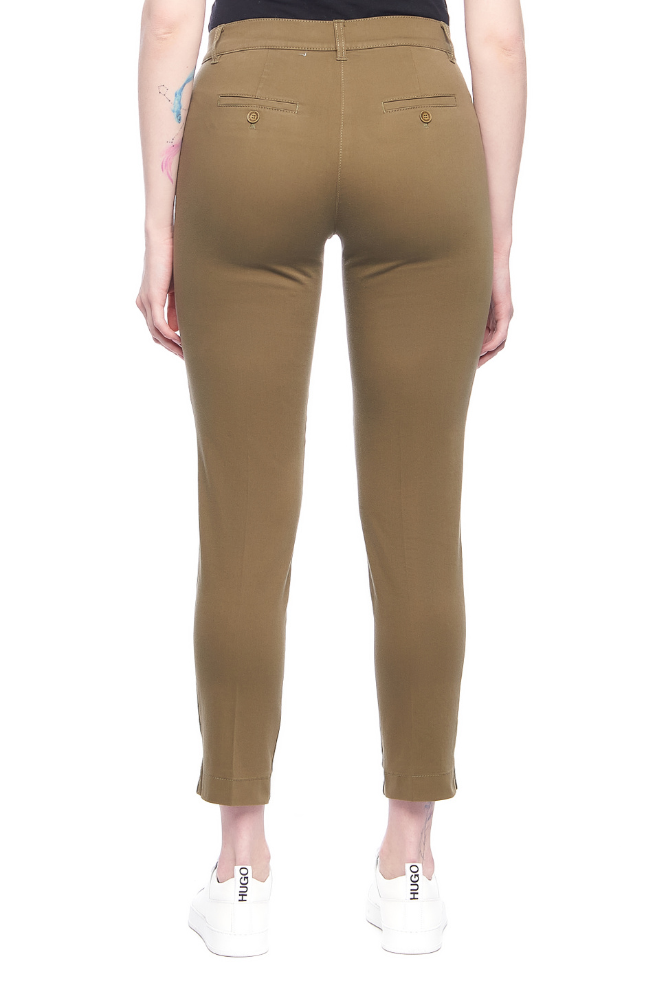 Gerry Weber Укороченные брюки из смесового хлопка (цвет ), артикул 422043-67605-Citystyle | Фото 4