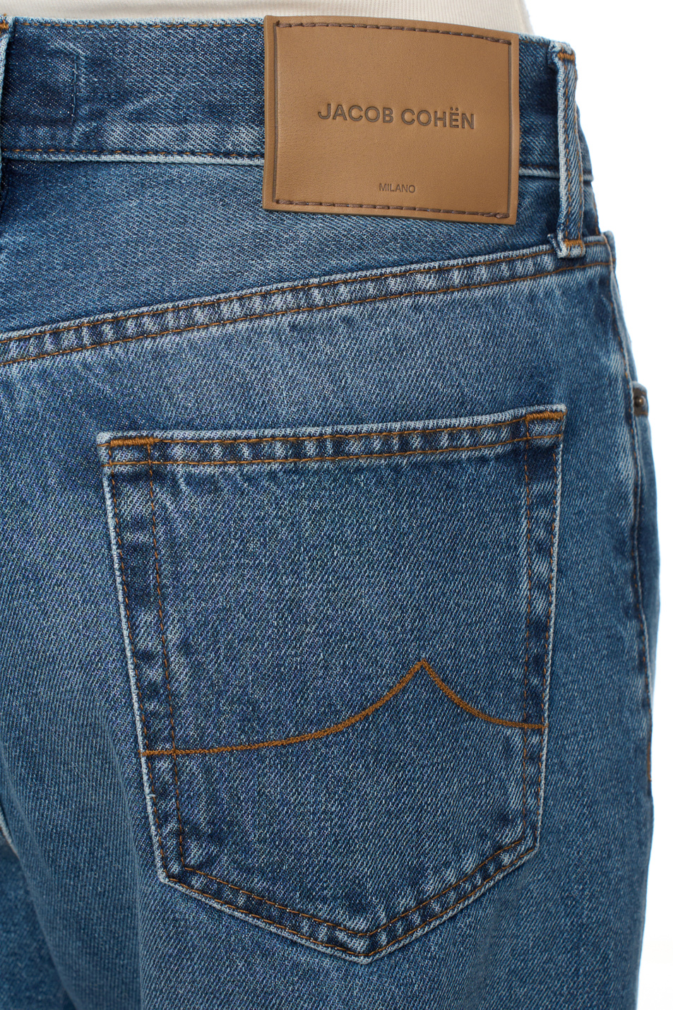 Женский Jacob Cohen Джинсы из хлопка (цвет ), артикул Q0039001T783A | Фото 6