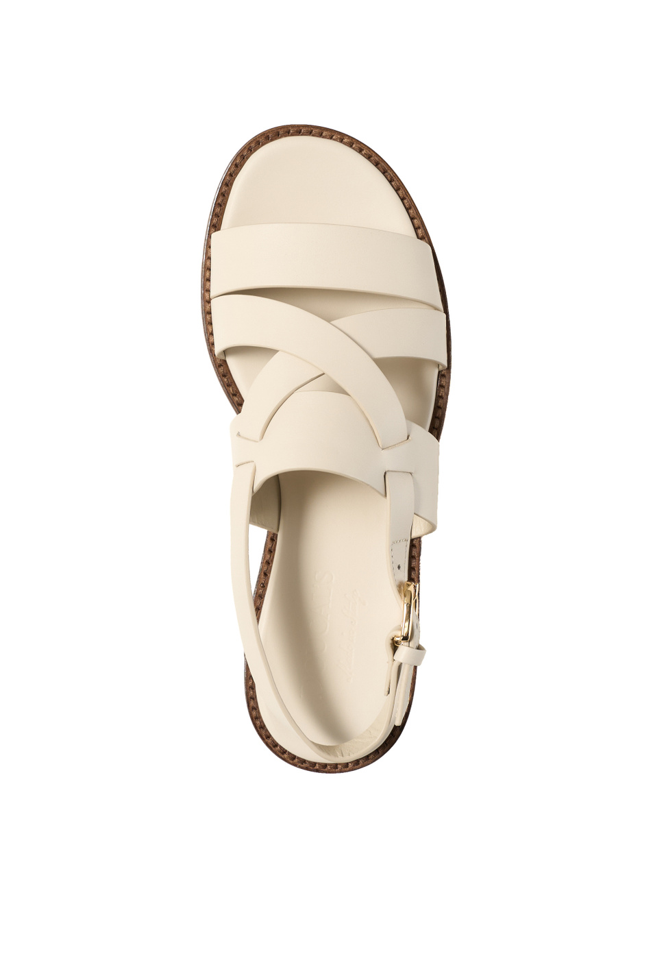 Женский Doucal's Сандалии FIBBIA из натуральной кожи (цвет ), артикул DD8775MARNUF073MW13 | Фото 4