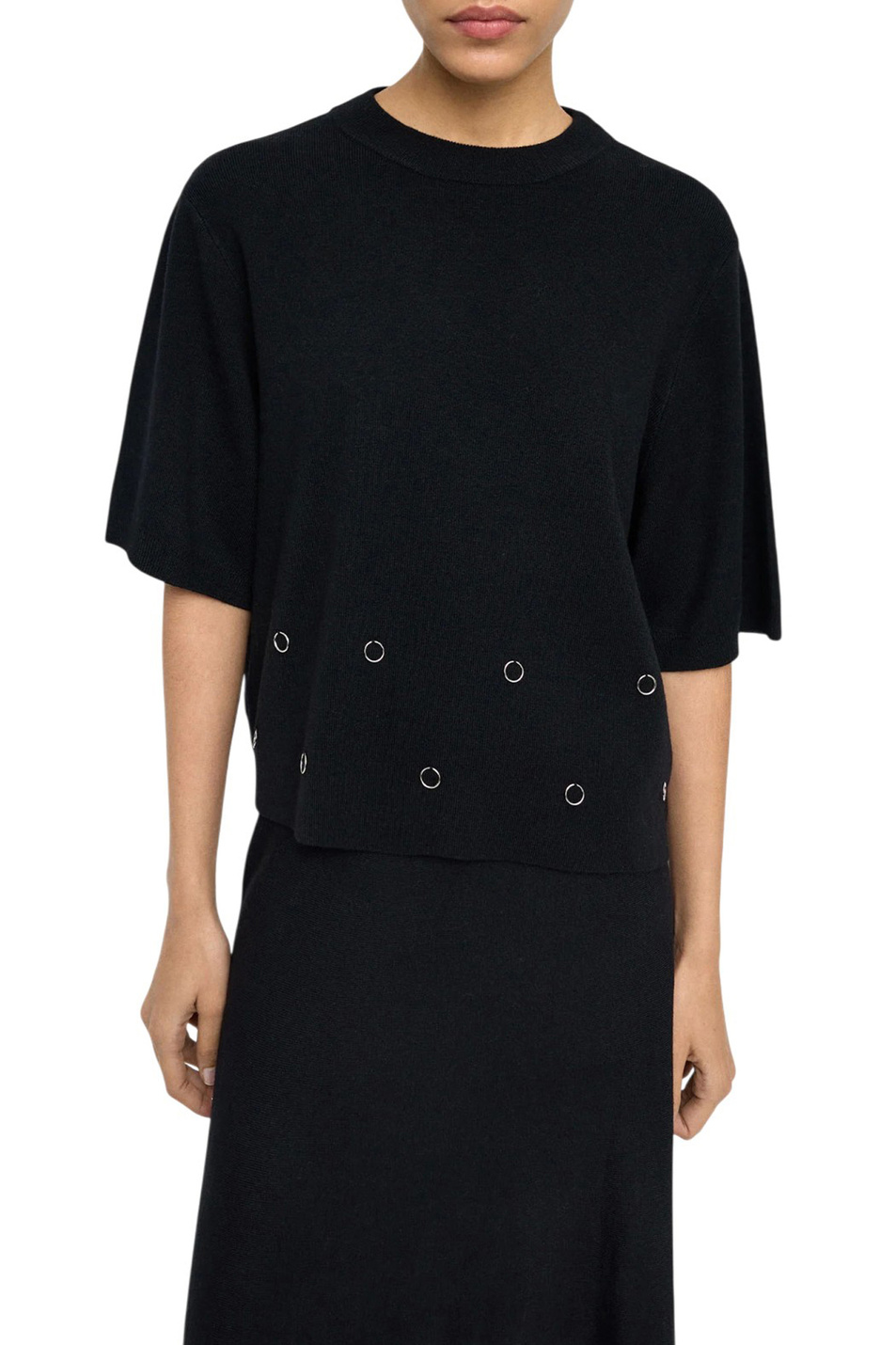 Женский Parfois Джемпер с люверсами (цвет ), артикул 242725 | Фото 3