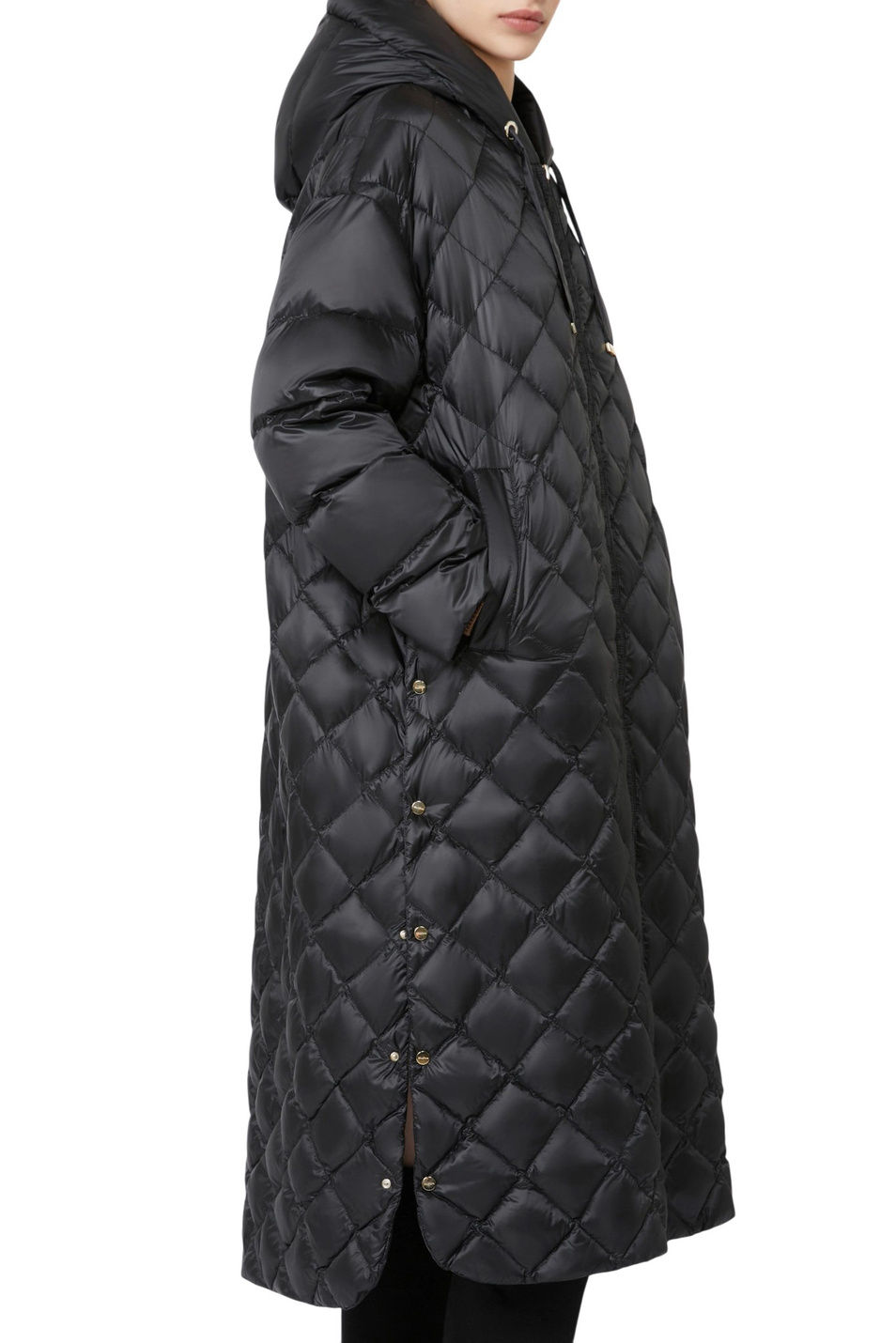 Женский Max Mara Пальто TREPAR стеганое (цвет ), артикул 2529496075 | Фото 4