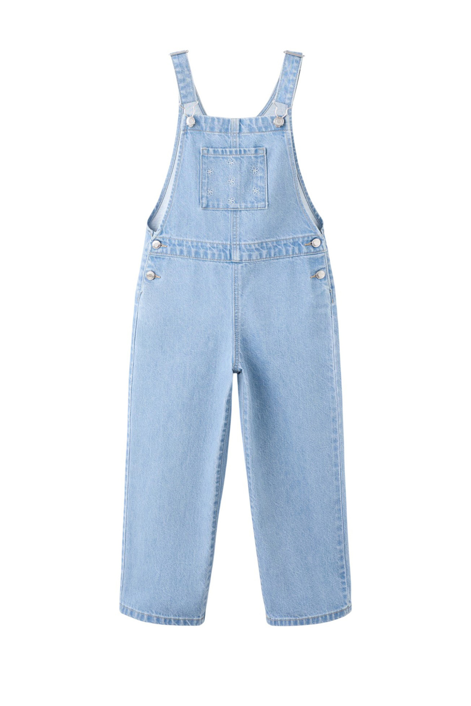 Девочкам Mango Kids Комбинезон BOSTON джинсовый (цвет ), артикул 27093268 | Фото 1