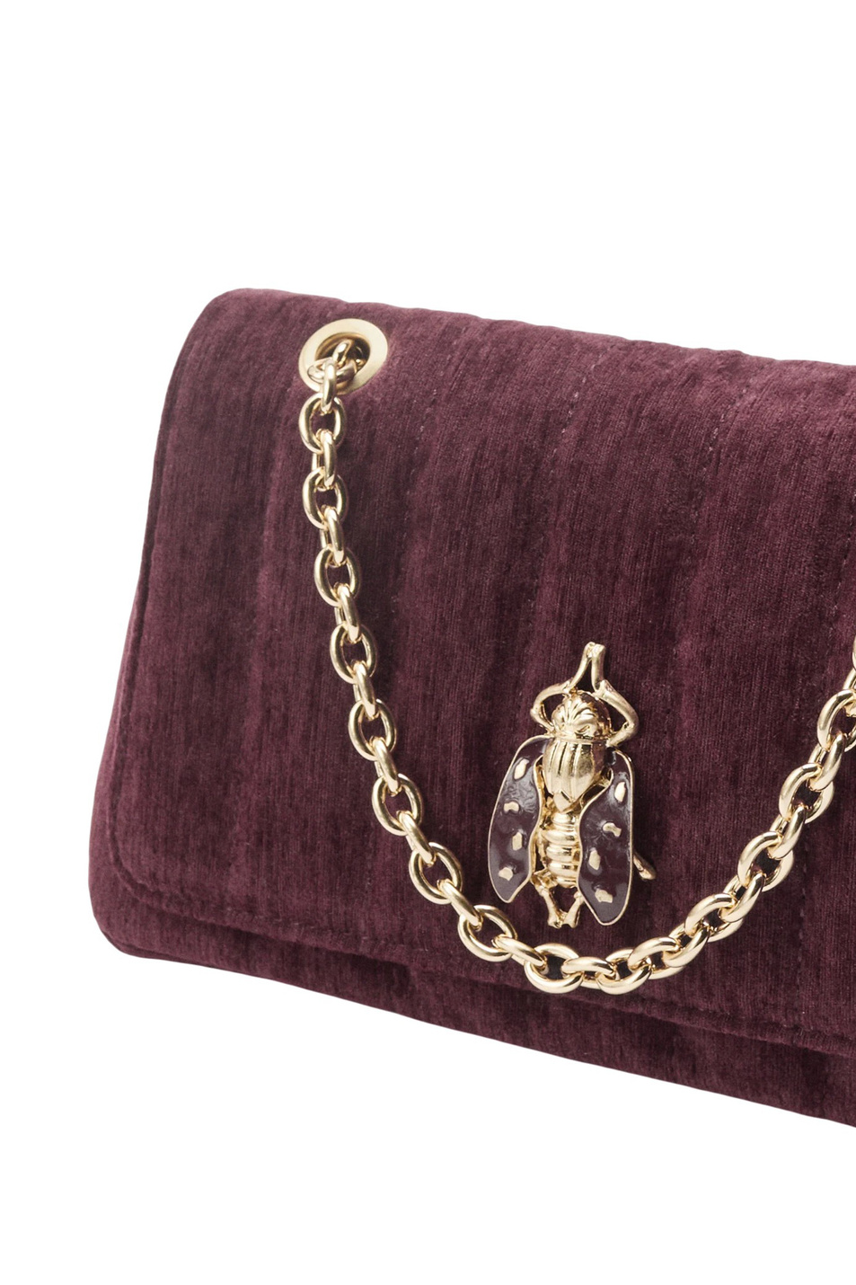 Женский Parfois Сумка бархатная (цвет ), артикул 243182 | Фото 4