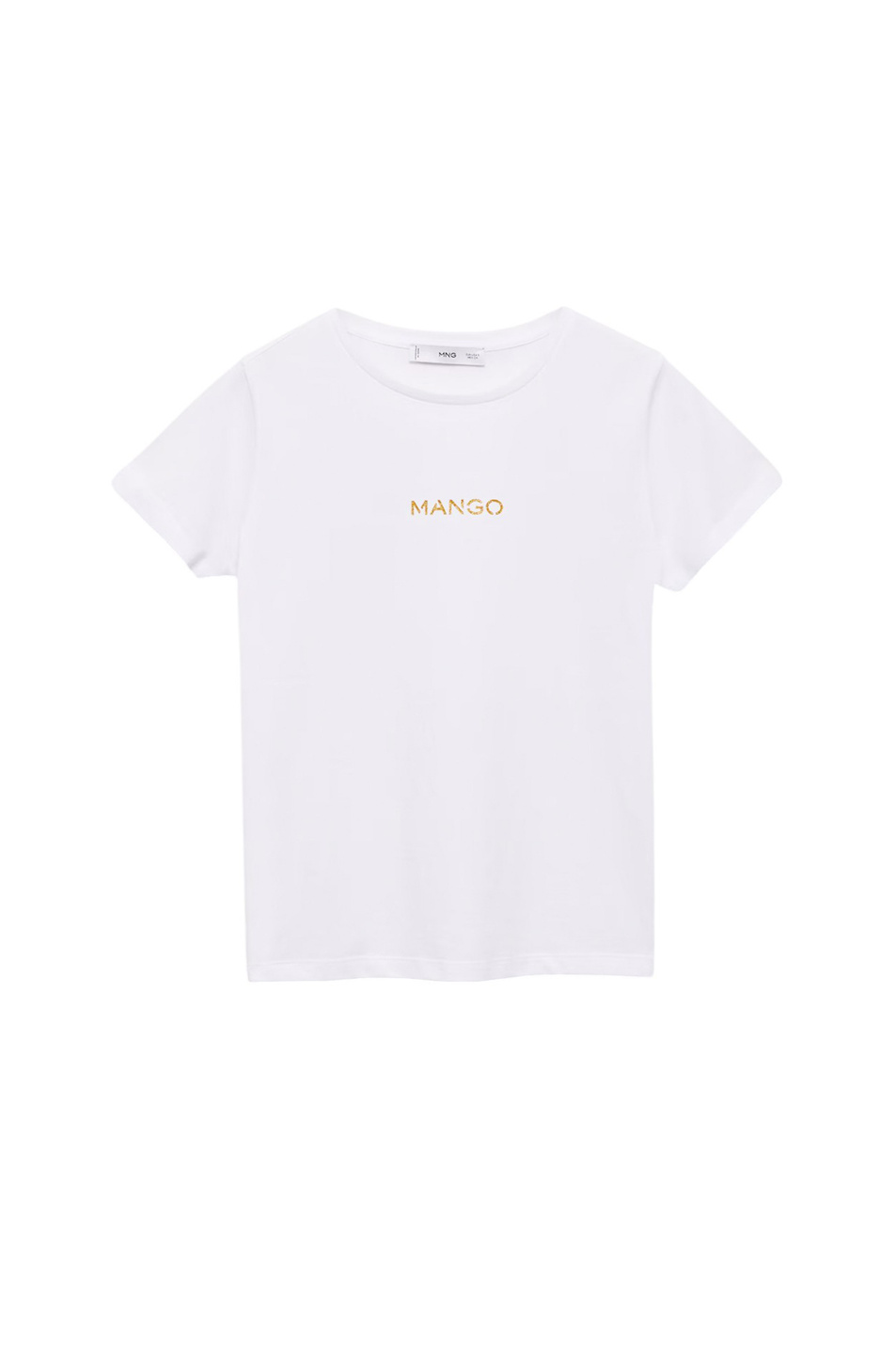 Женский Mango Футболка MANGOLOG из хлопка с логотипом (цвет ), артикул 87040291 | Фото 1