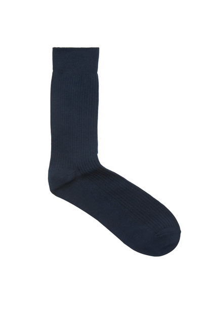 Однотонные носки|Основной цвет:Синий|Артикул:12204677 | Фото 1